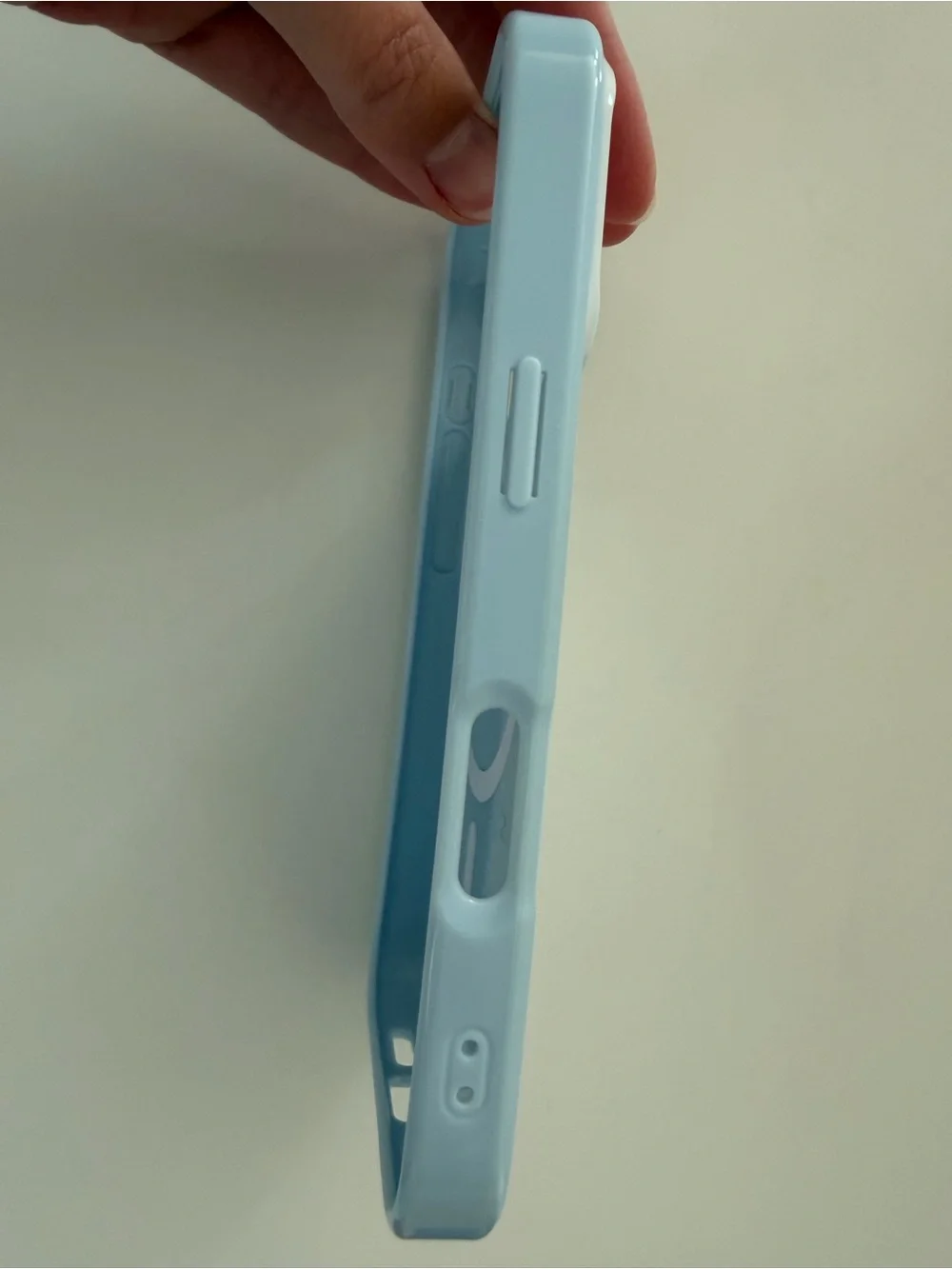 Casely Striped Light Blue iPhone 17 Pro Case